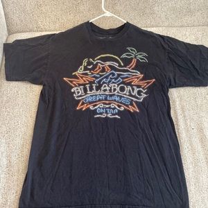 Billabong MENS Large Black Shirt